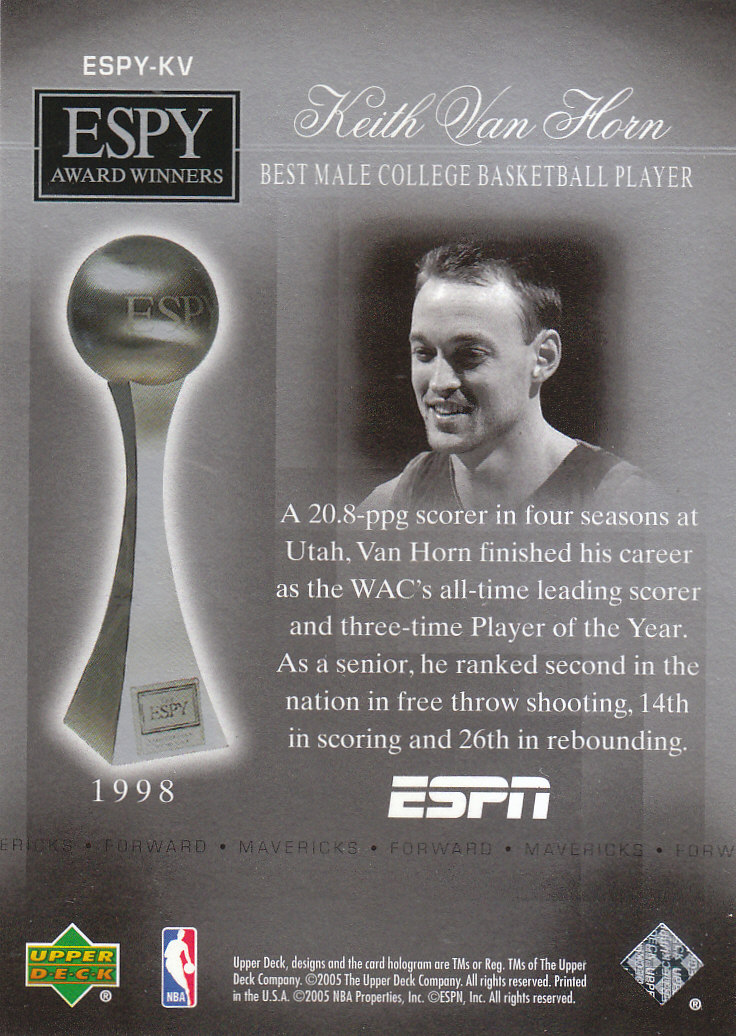 2005/2006 ESPN (Upper Deck) Basketball - Picture 85 of 284