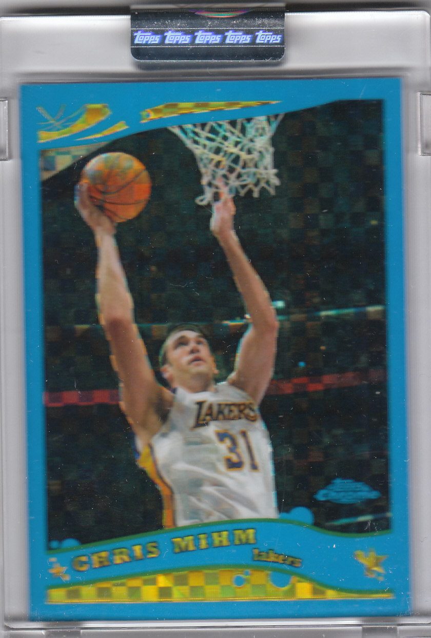 Tarjetas de inserto paralelo ""Refractores"" de baloncesto Topps cromadas 2005-06 - Imagen 93 de 98