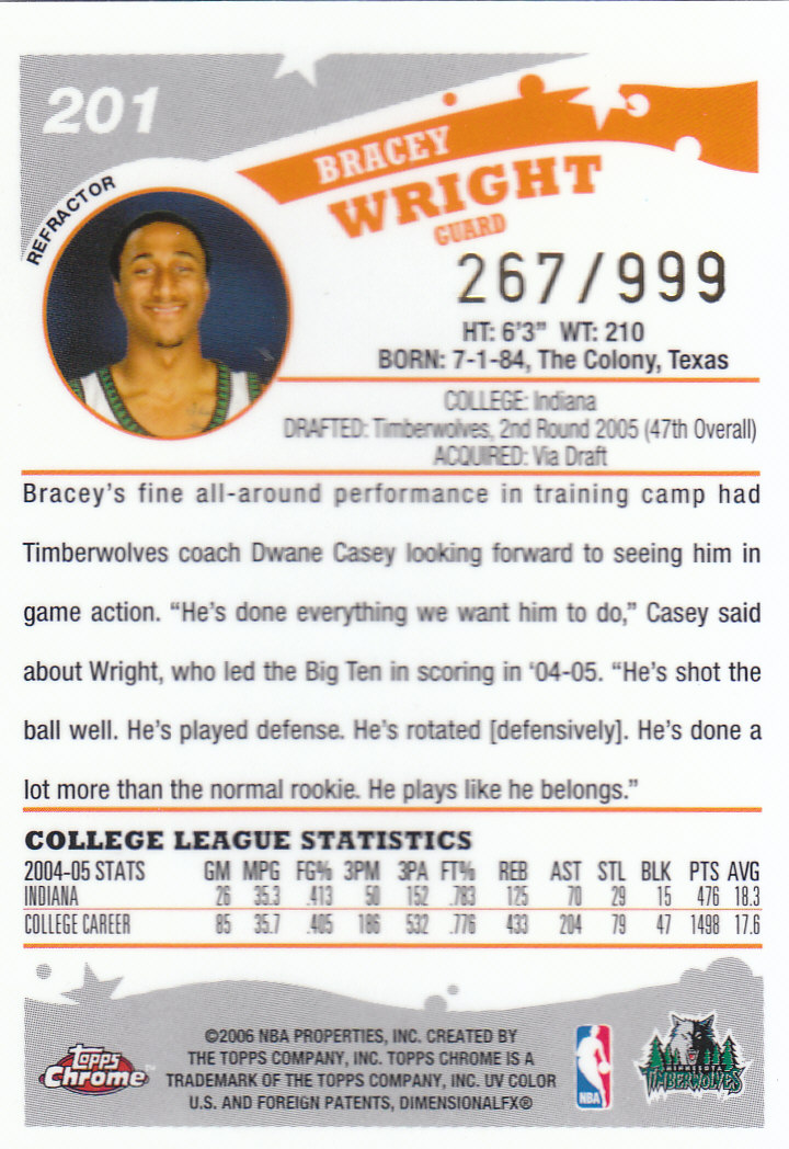 Tarjetas de inserto paralelo ""Refractores"" de baloncesto Topps cromadas 2005-06 - Imagen 36 de 98