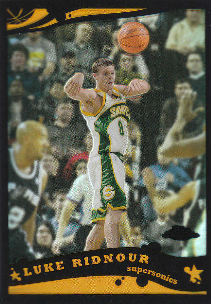 Tarjetas de inserto paralelo ""Refractores"" de baloncesto Topps cromadas 2005-06 - Imagen 71 de 98