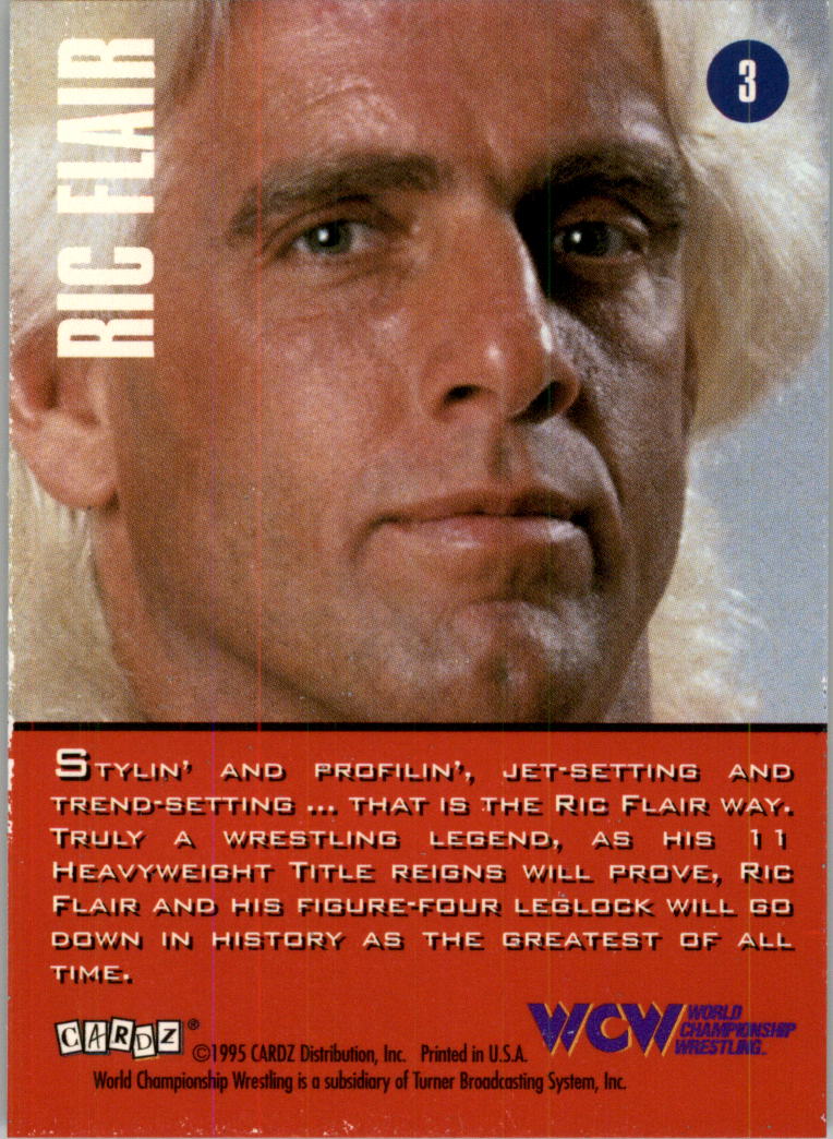 1995 CARDZ WCW Main Event Wrestling Card Pick - Picture 7 of 163