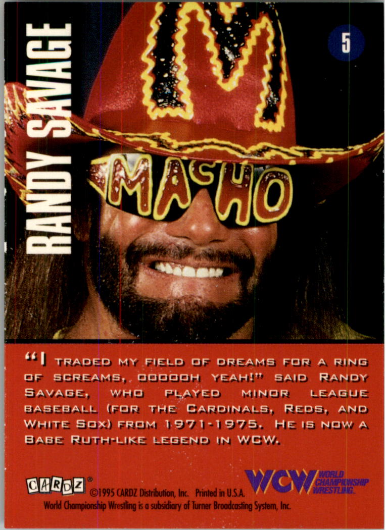 1995 CARDZ WCW Main Event Wrestling Card Pick - Picture 11 of 163