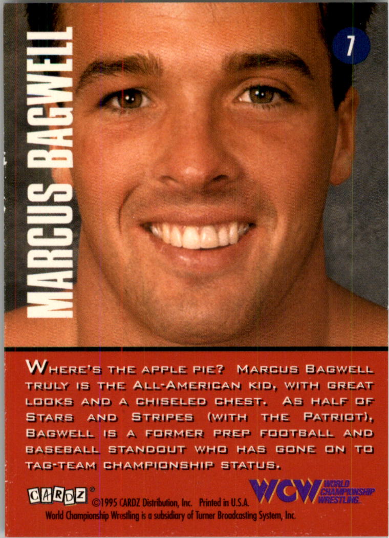 1995 CARDZ WCW Main Event Wrestling Card Pick - Picture 15 of 163