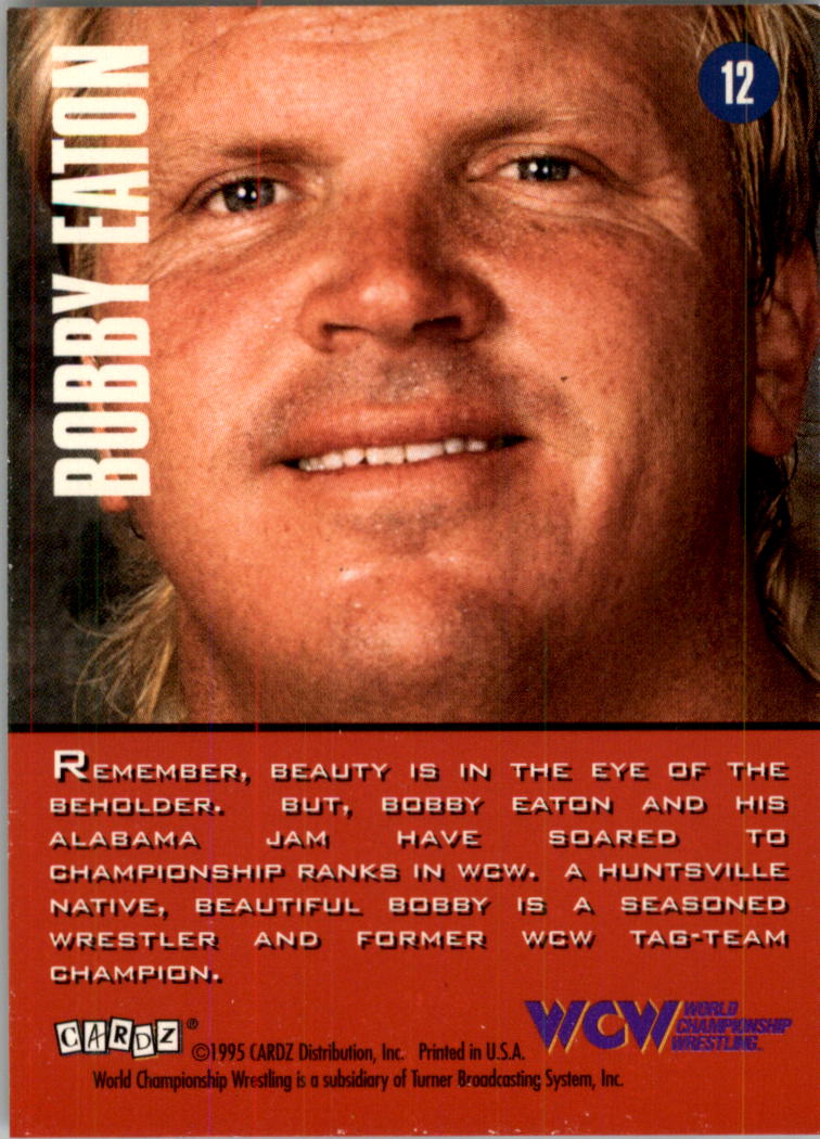 1995 CARDZ WCW Main Event Wrestling Card Pick - Picture 23 of 163