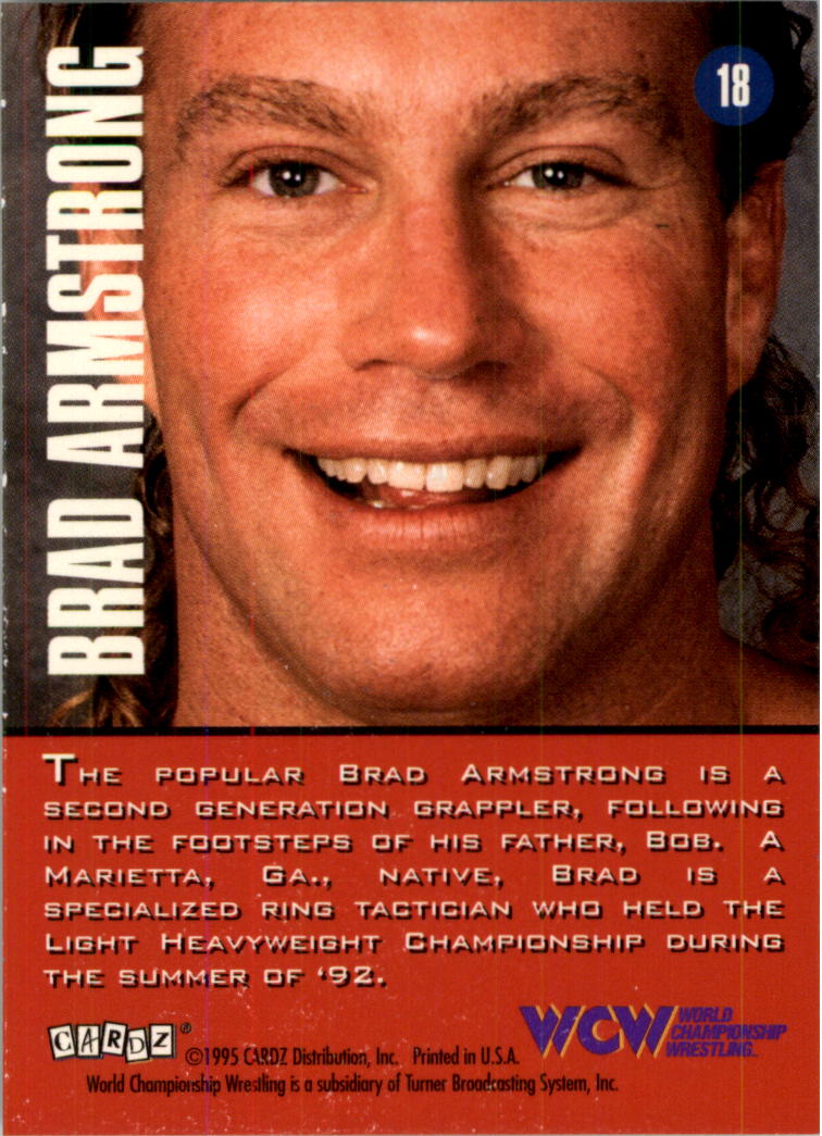 1995 CARDZ WCW Main Event Wrestling Card Pick - Picture 31 of 163