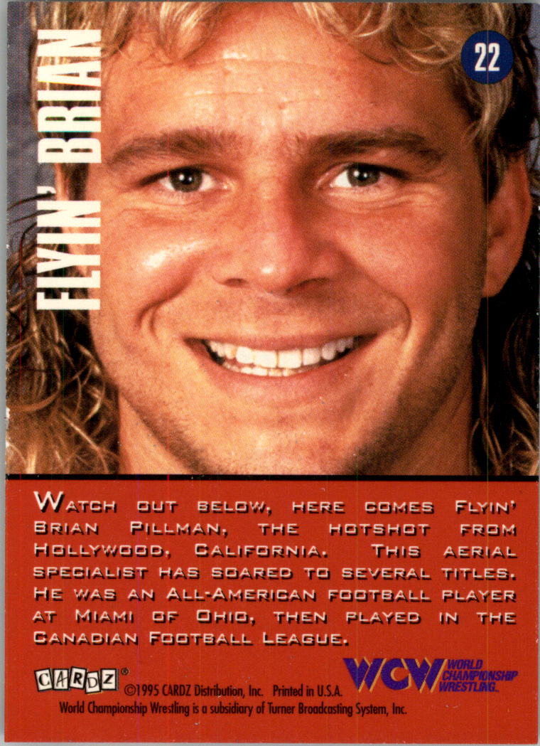 1995 CARDZ WCW Main Event Wrestling Card Pick - Picture 39 of 163