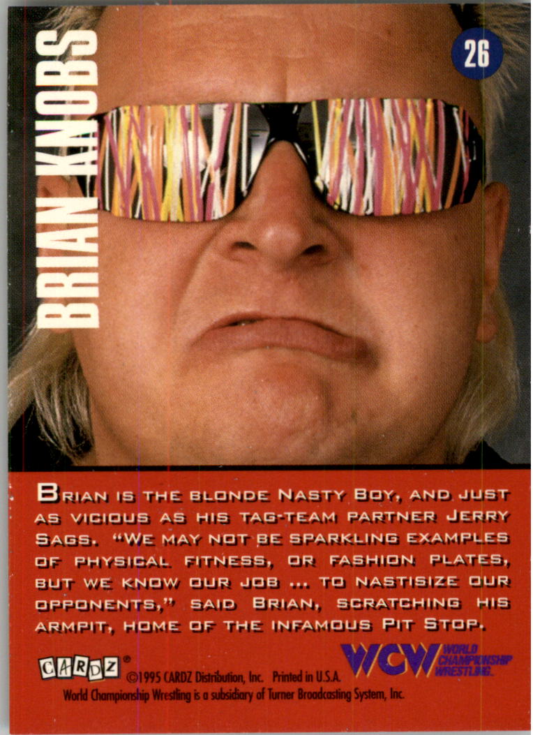 1995 CARDZ WCW Main Event Wrestling Card Pick - Picture 45 of 163