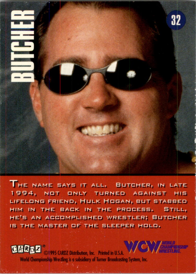 1995 CARDZ WCW Main Event Wrestling Card Pick - Picture 53 of 163