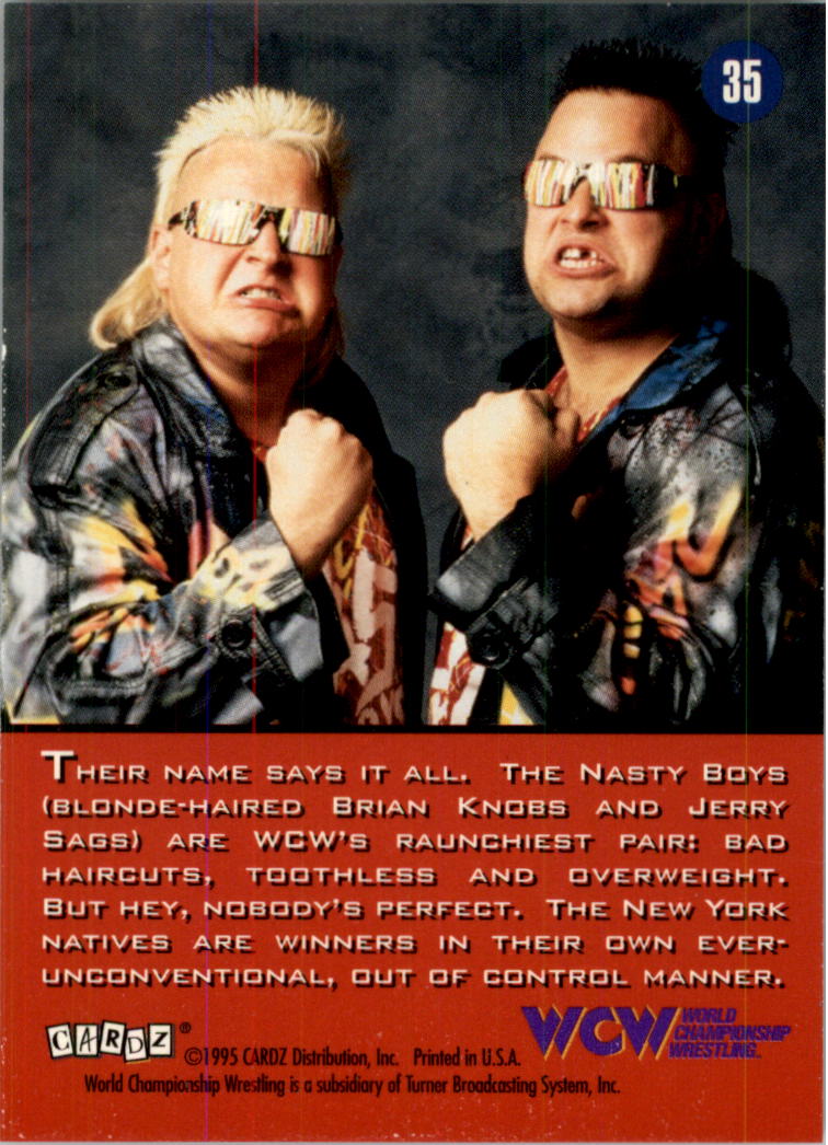 1995 CARDZ WCW Main Event Wrestling Card Pick - Picture 55 of 163