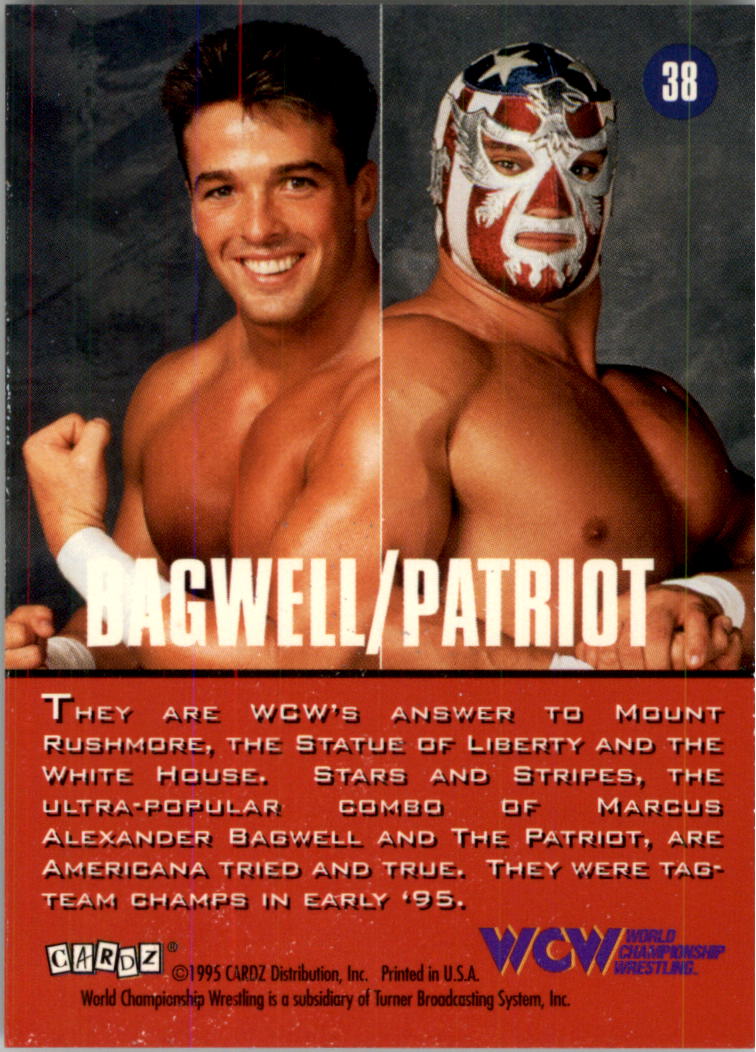 1995 CARDZ WCW Main Event Wrestling Card Pick - Picture 61 of 163