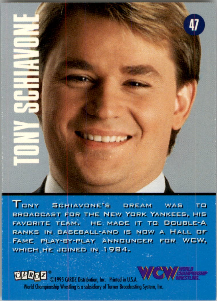 1995 CARDZ WCW Main Event Wrestling Card Pick - Picture 69 of 163