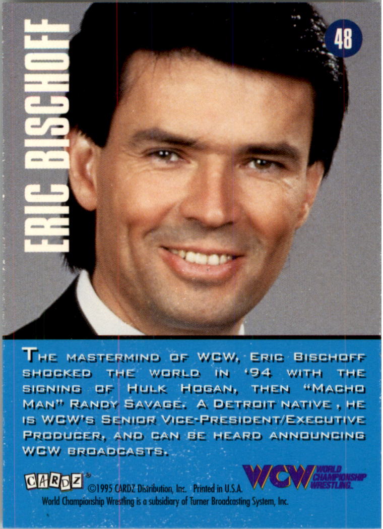 1995 CARDZ WCW Main Event Wrestling Card Pick - Picture 71 of 163