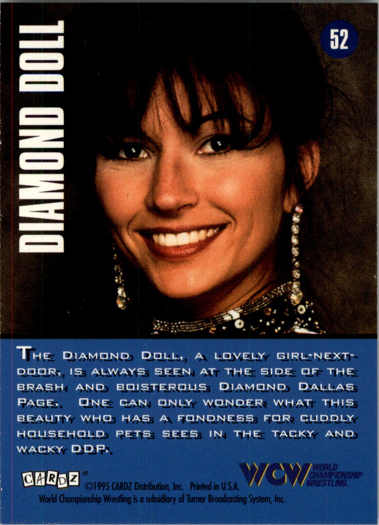 1995 CARDZ WCW Main Event Wrestling Card Pick - Picture 75 of 163