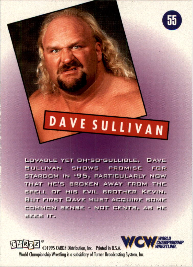1995 CARDZ WCW Main Event Wrestling Card Pick - Picture 81 of 163