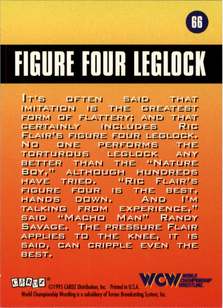 1995 CARDZ WCW Main Event Wrestling Card Pick - Picture 101 of 163