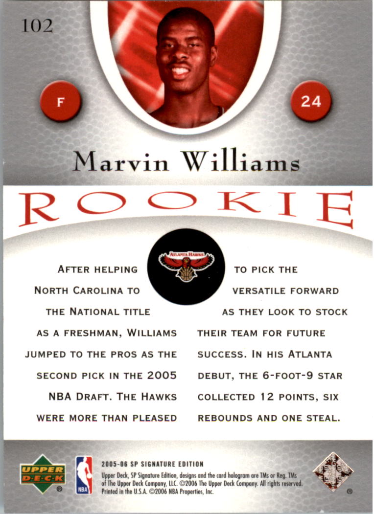 2005-06 SP Signature Edition Basketball YOU PICK - Picture 77 of 113