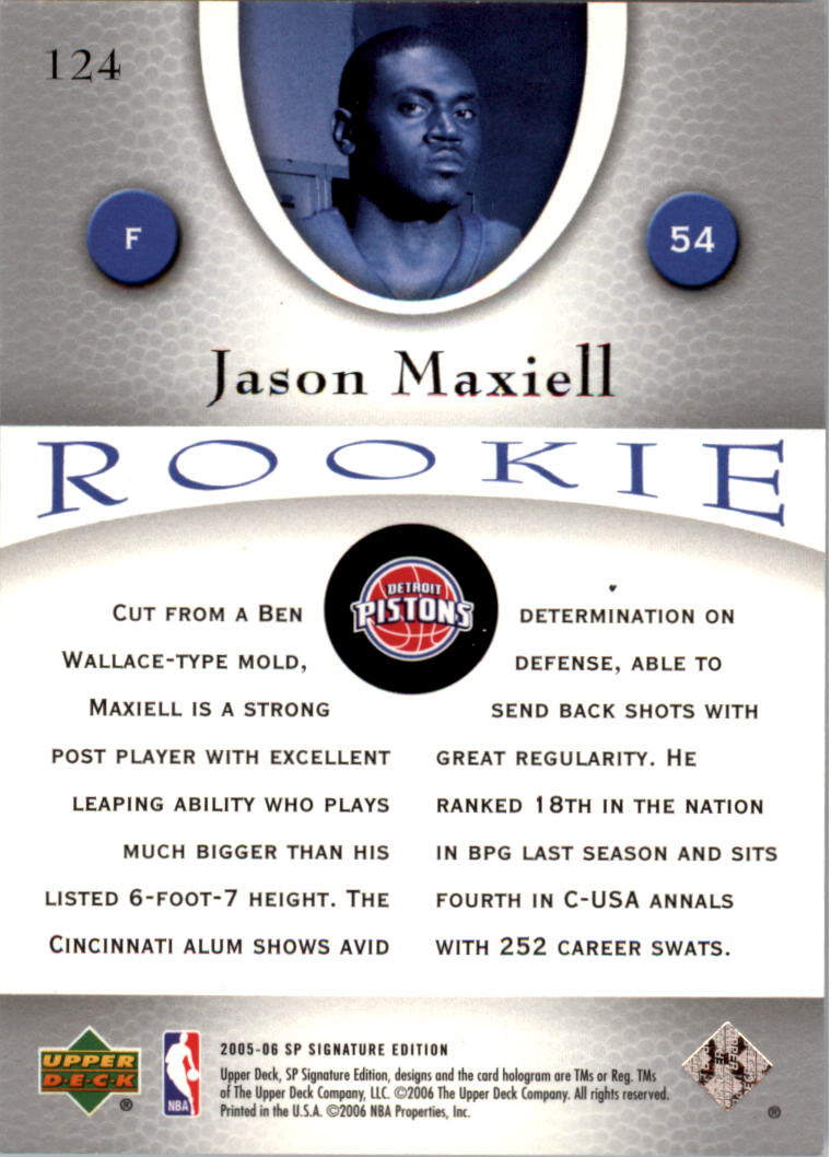 2005-06 SP Signature Edition Basketball YOU PICK - Picture 101 of 113