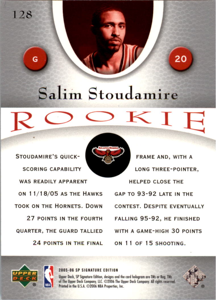 2005-06 SP Signature Edition Basketball YOU PICK - Picture 107 of 113