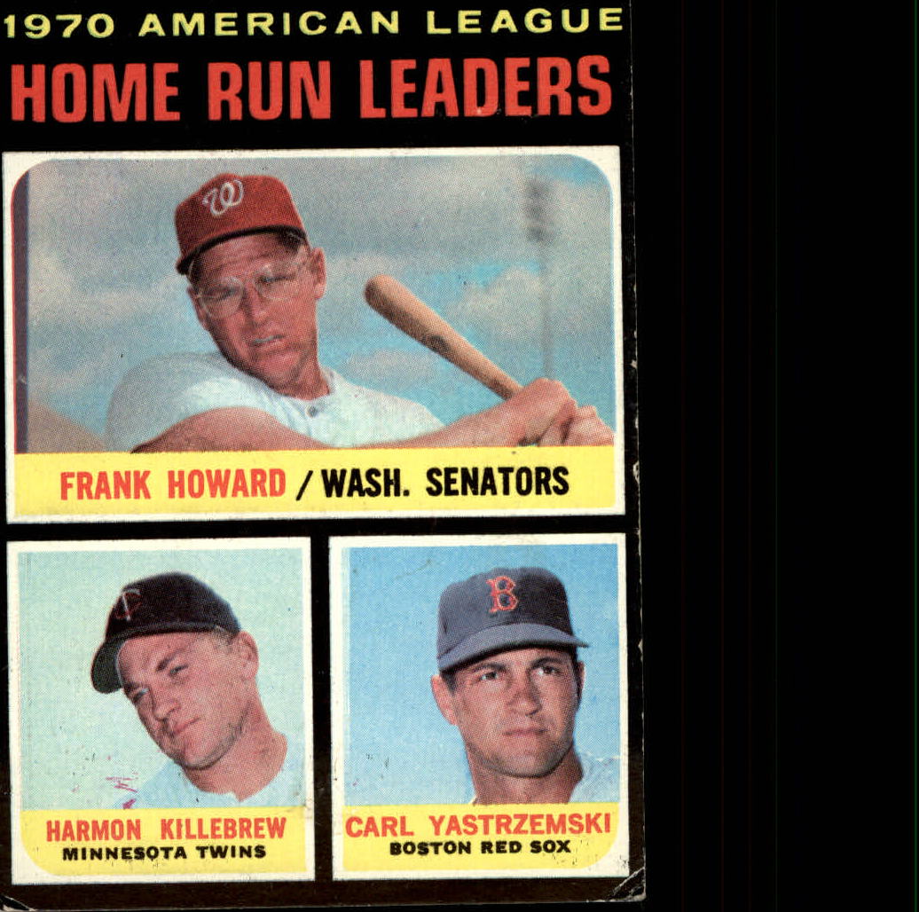 1971 Topps Baseball  ~  Base Singles  ~  You Pick Choose Upgrade your set 