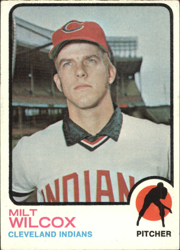 1973 Topps Baseball Card 134 Milt Wilcox VGEX eBay