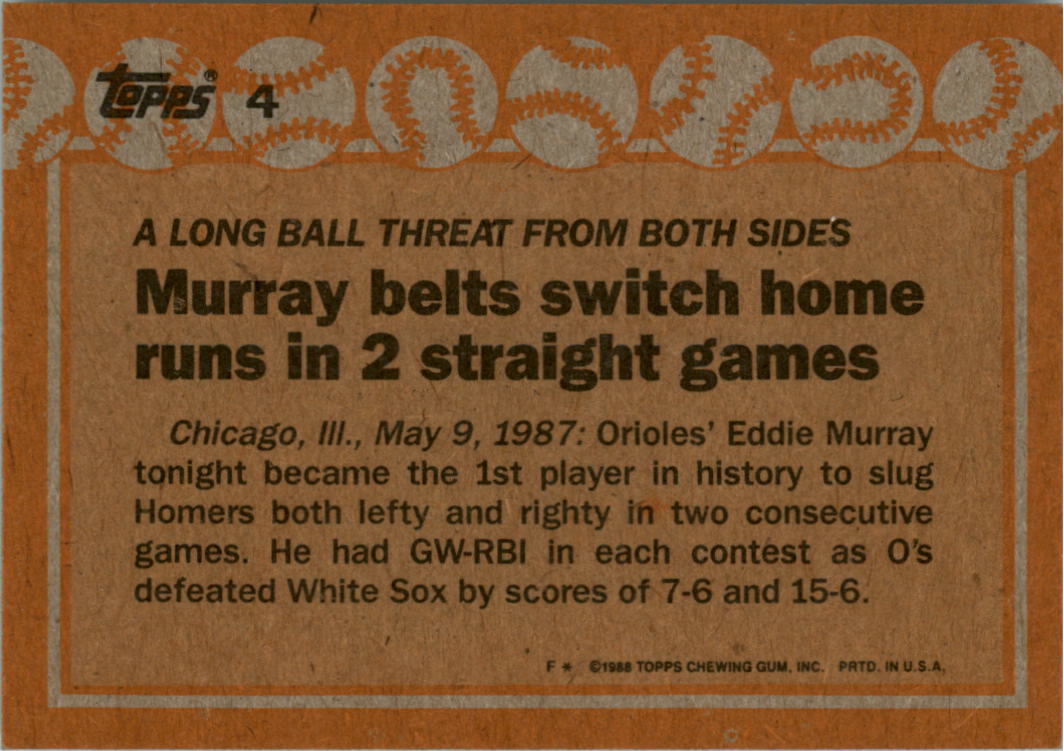 1988 Topps Baseball Card Pick 1-254 - Picture 11 of 499