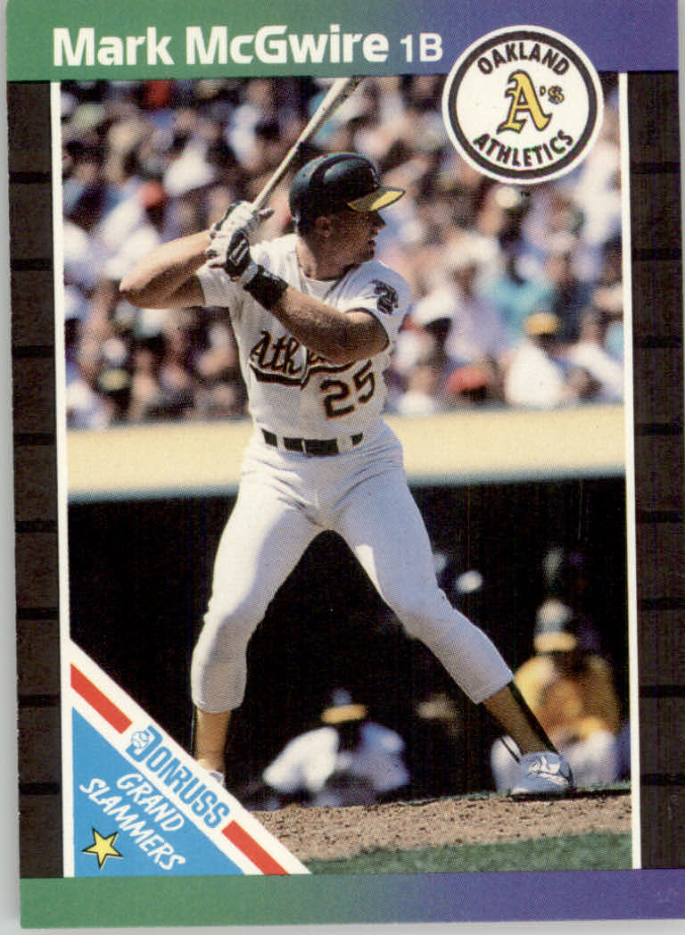 1989 Donruss Baseball "Grand Slammers" Insert Cards - Picture 6 of 9