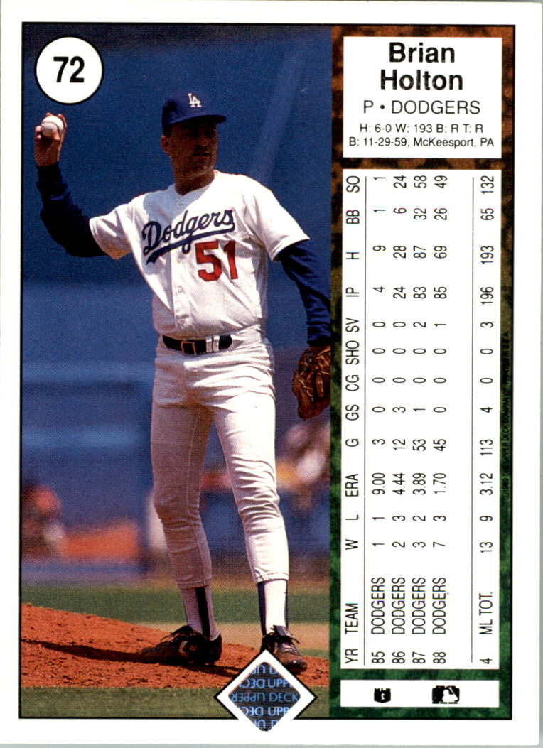 1989 Upper Deck Baseball Card Pick 2-248