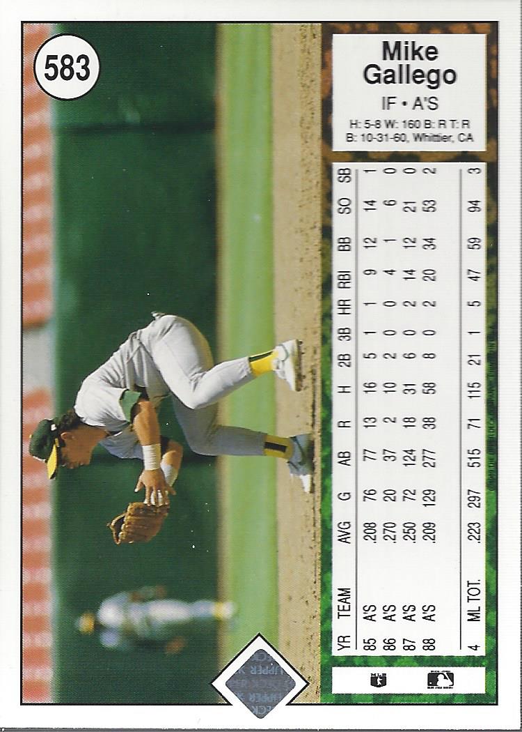 1989 Upper Deck Baseball Card Pick 497-740 - Picture 173 of 481