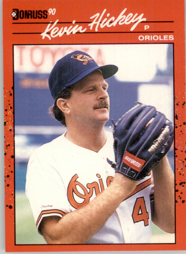 1990 Donruss Baseball "Main Set" Cards #481 to #716 - Picture 192 of 493