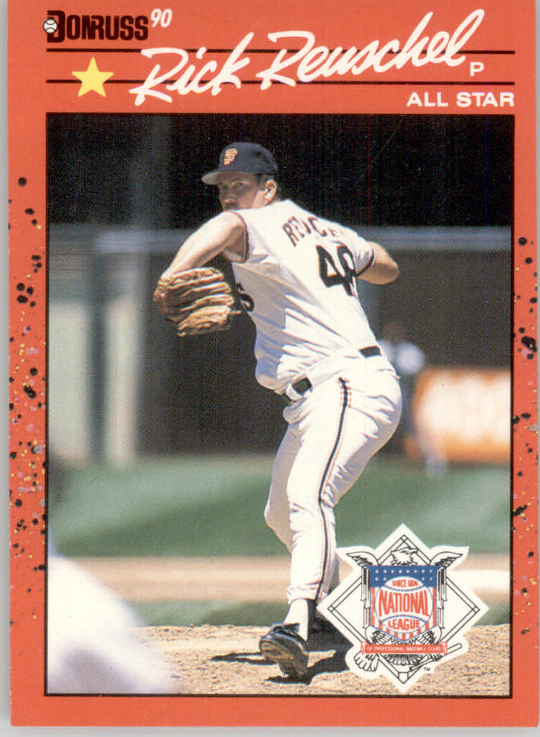 1990 Donruss Baseball "Main Set" Cards #481 to #716 - Picture 354 of 493
