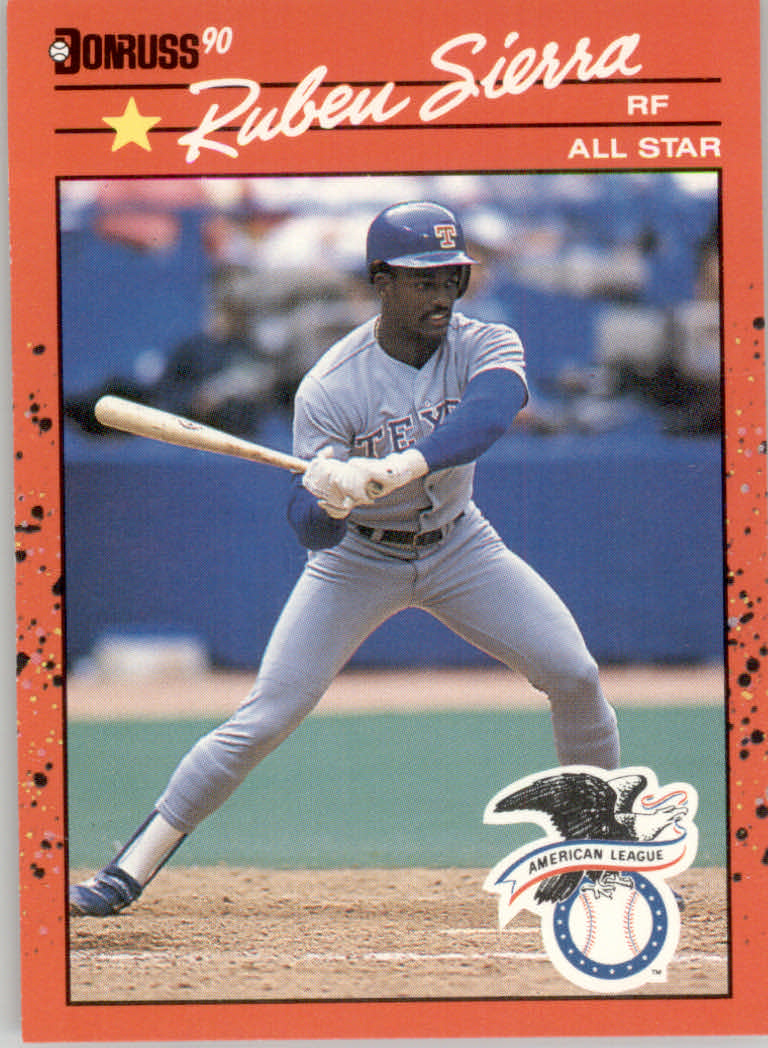 1990 Donruss Baseball "Main Set" Cards #481 to #716 - Picture 380 of 493