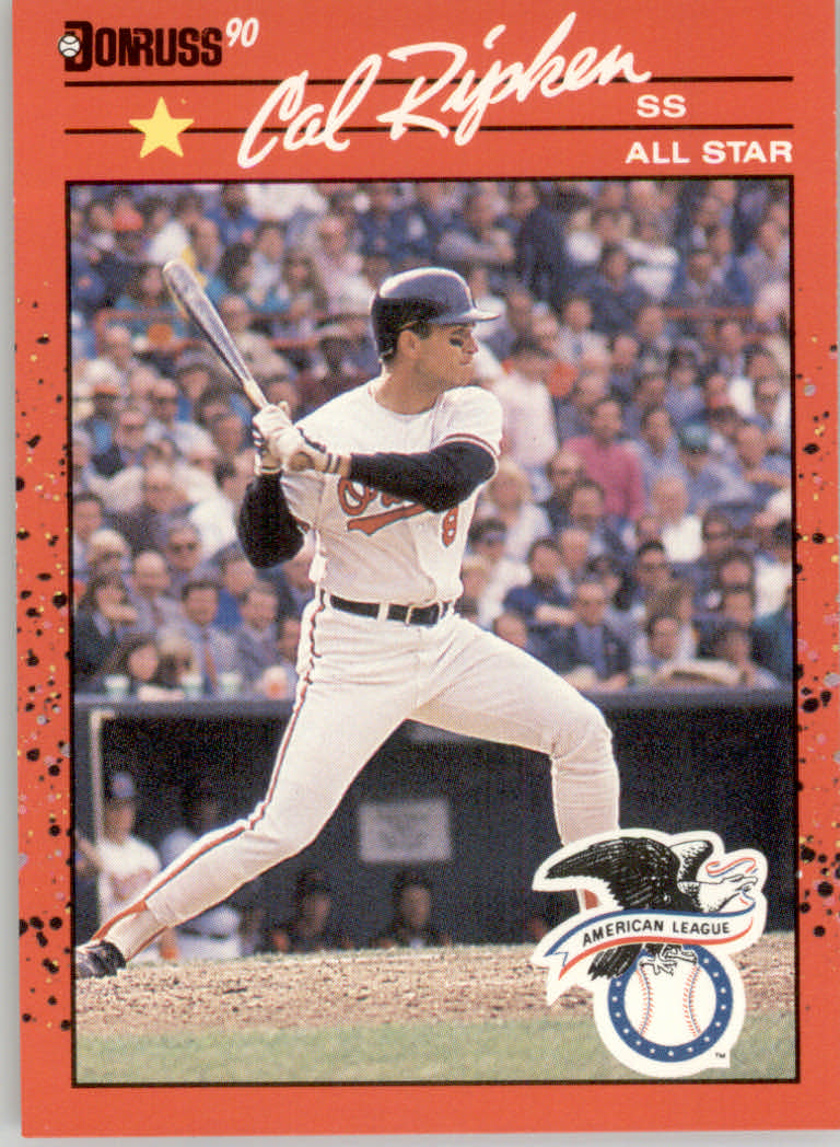 1990 Donruss Baseball "Main Set" Cards #481 to #716 - Picture 390 of 493