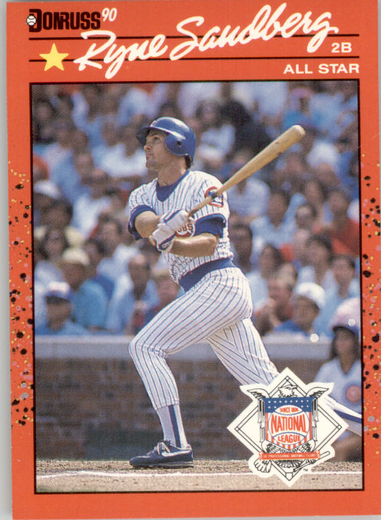 1990 Donruss Baseball "Main Set" Cards #481 to #716 - Picture 424 of 493