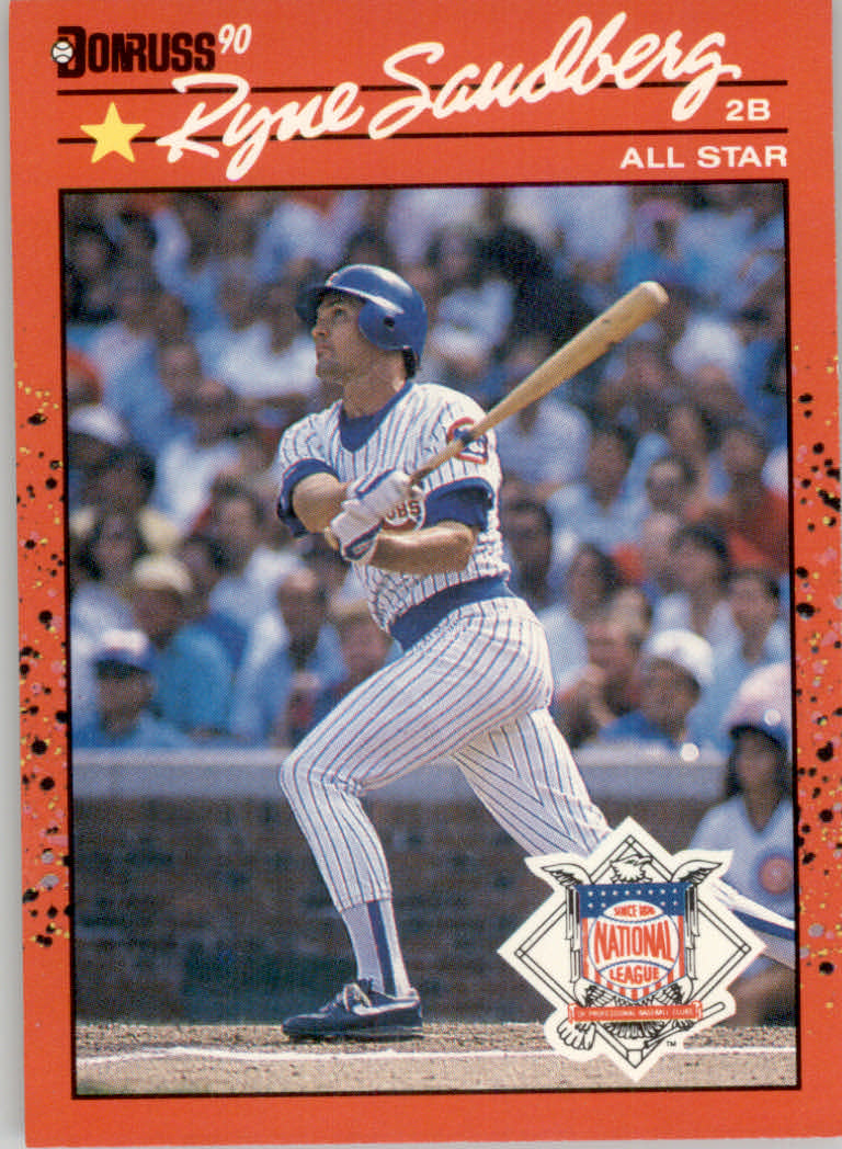 1990 Donruss Baseball "Main Set" Cards #481 to #716 - Picture 426 of 493