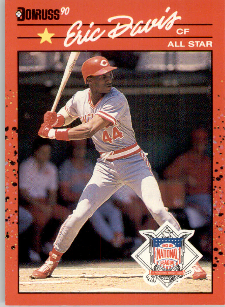 1990 Donruss Baseball "Main Set" Cards #481 to #716 - Picture 432 of 493