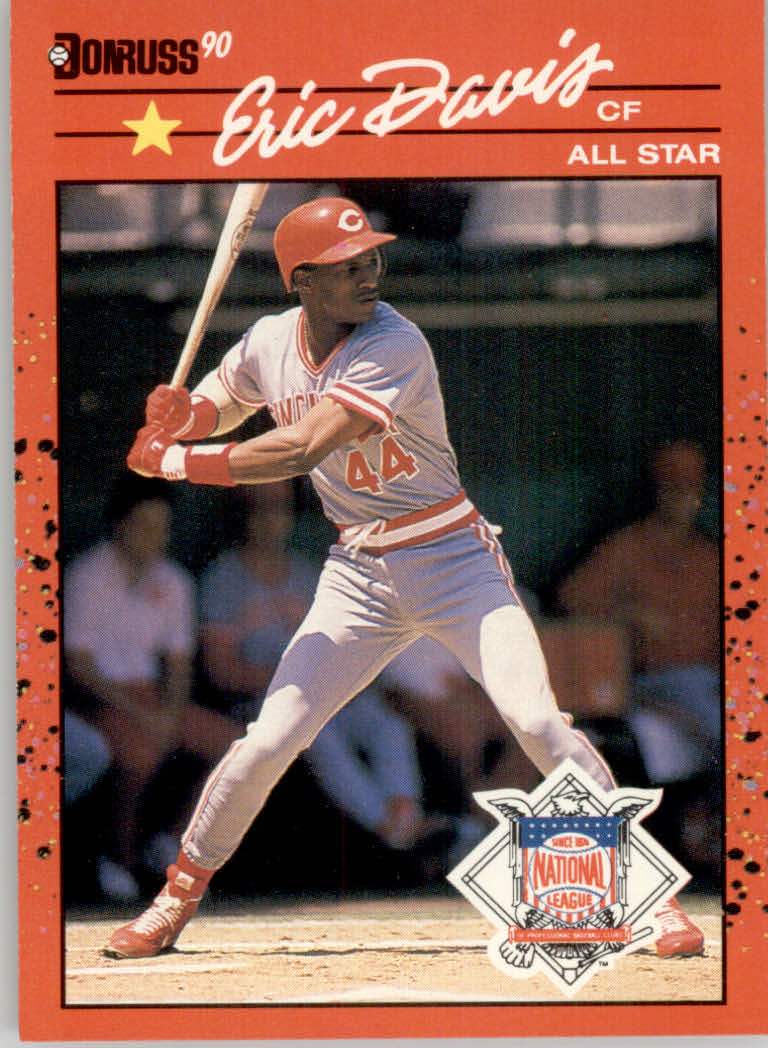 1990 Donruss Baseball "Main Set" Cards #481 to #716 - Picture 434 of 493