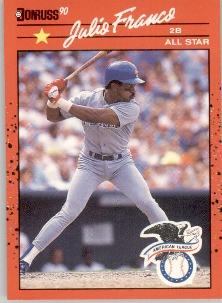 1990 Donruss Baseball "Main Set" Cards #481 to #716 - Picture 450 of 493
