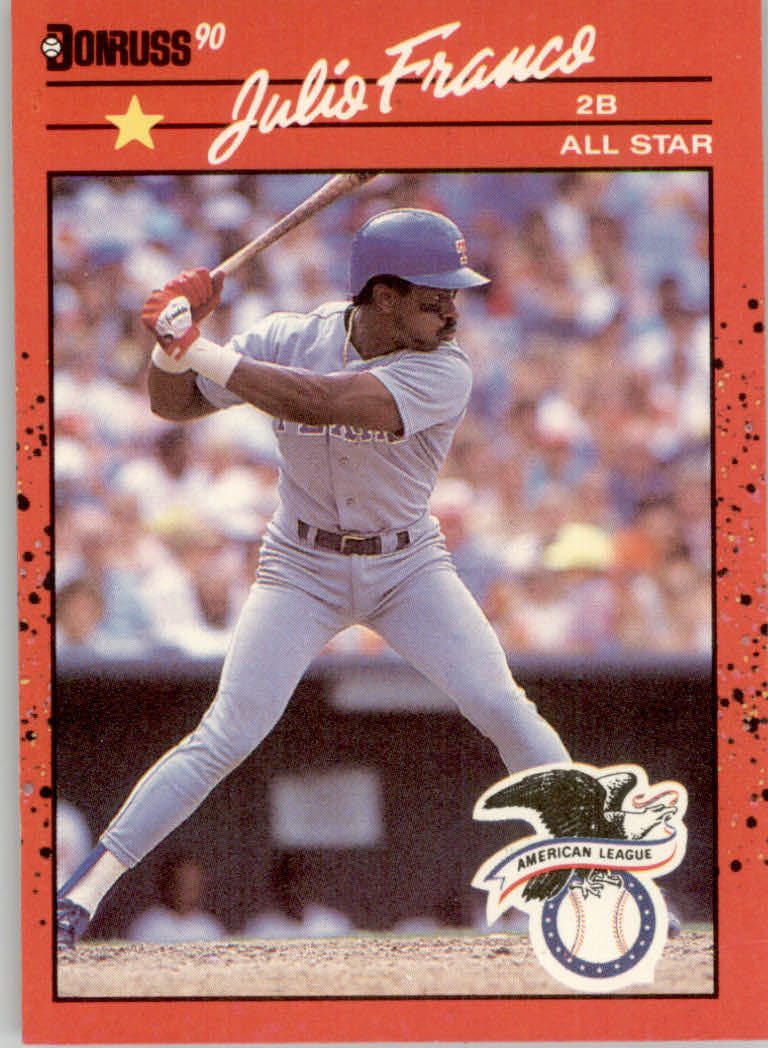 1990 Donruss Baseball "Main Set" Cards #481 to #716 - Picture 452 of 493