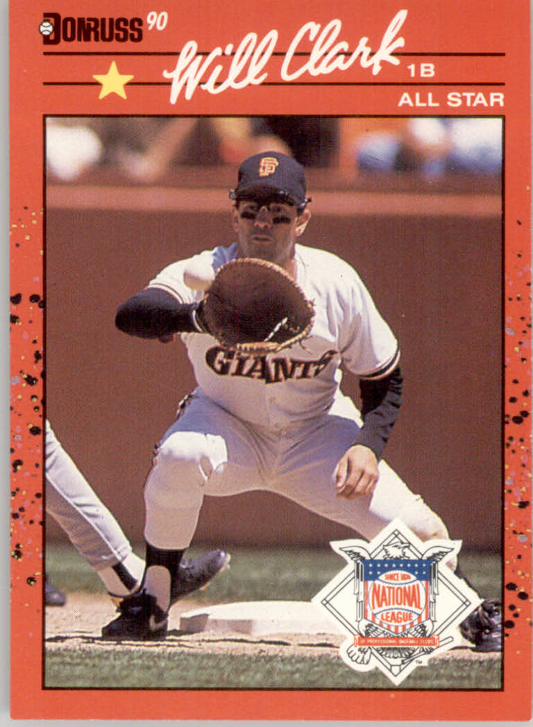 1990 Donruss Baseball "Main Set" Cards #481 to #716 - Picture 466 of 493