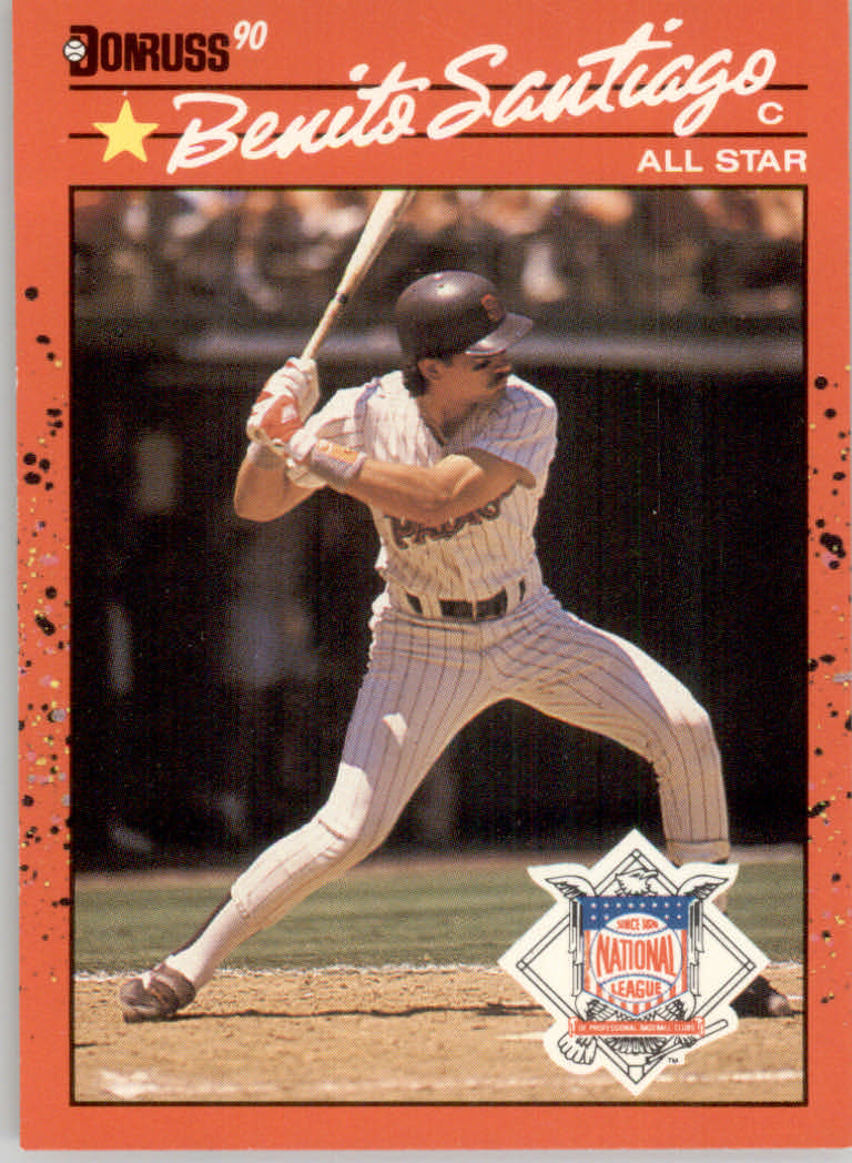 1990 Donruss Baseball "Main Set" Cards #481 to #716 - Picture 470 of 493