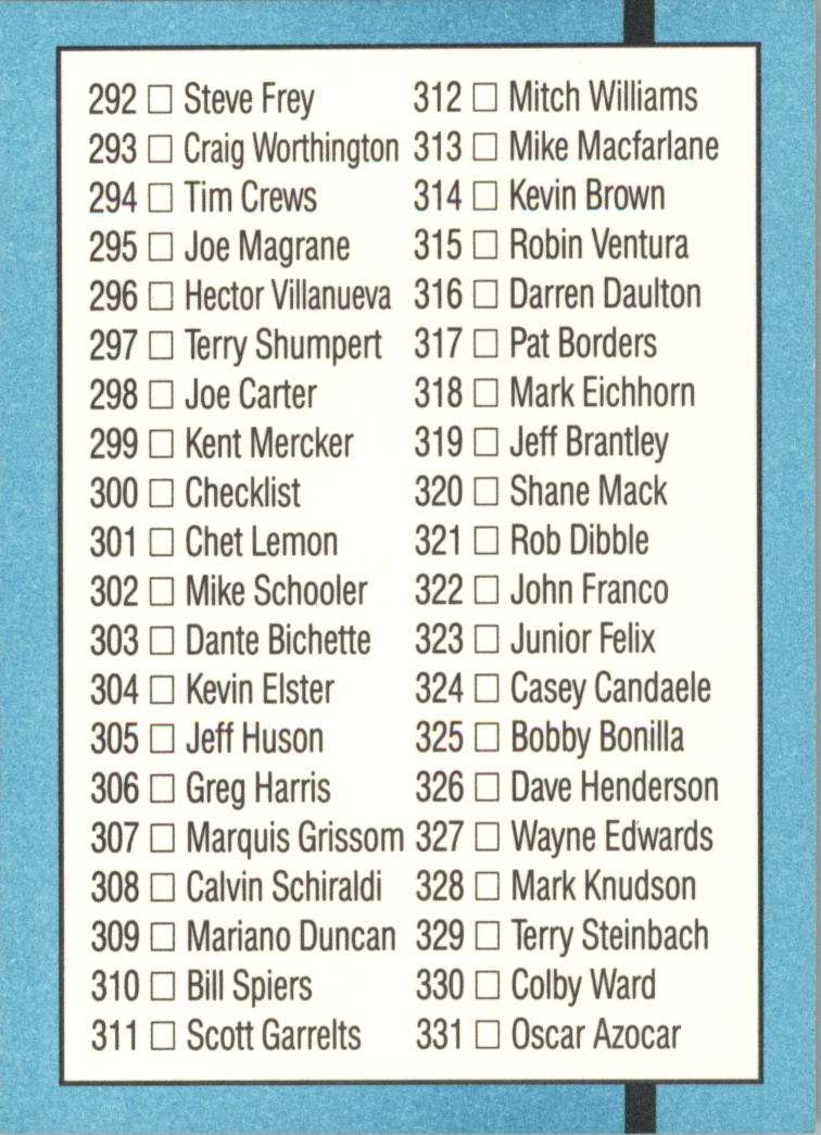 thumbnail 229  - 1991 Donruss Baseball Card Pick 273-521