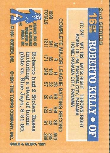 1991 Topps Cracker Jack II Baseball Card Pick - Bild 17 von 31