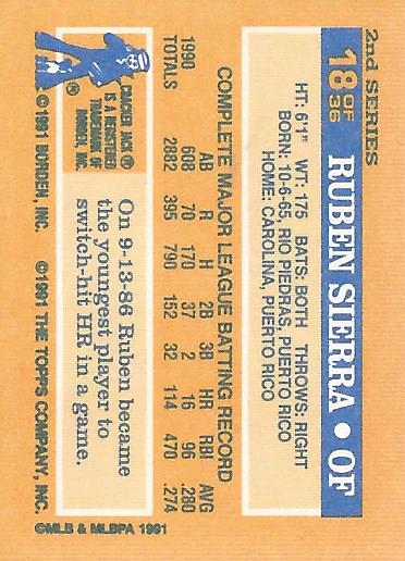 1991 Topps Cracker Jack II Baseball Card Pick - Bild 19 von 31