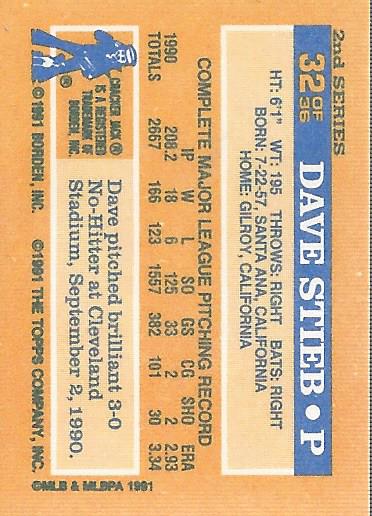 1991 Topps Cracker Jack II Baseball Card Pick - Bild 31 von 31