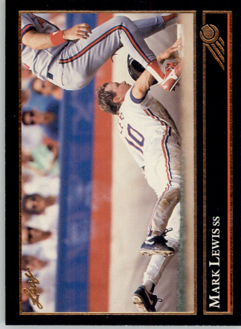 1992 Leaf Baseball "Black Gold" Parallel Cards #1 to #264 - Bild 53 von 262