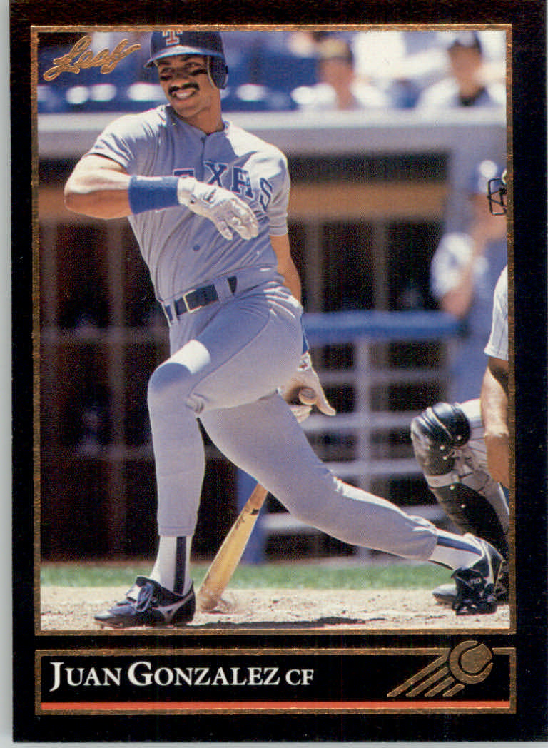 1992 Leaf Baseball "Black Gold" Parallel Cards #1 to #264 - Bild 69 von 262