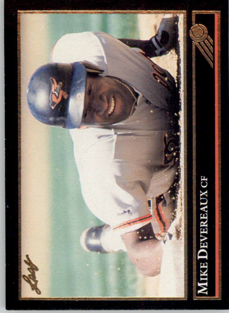 1992 Leaf Baseball "Black Gold" Parallel Cards #1 to #264 - Bild 87 von 262