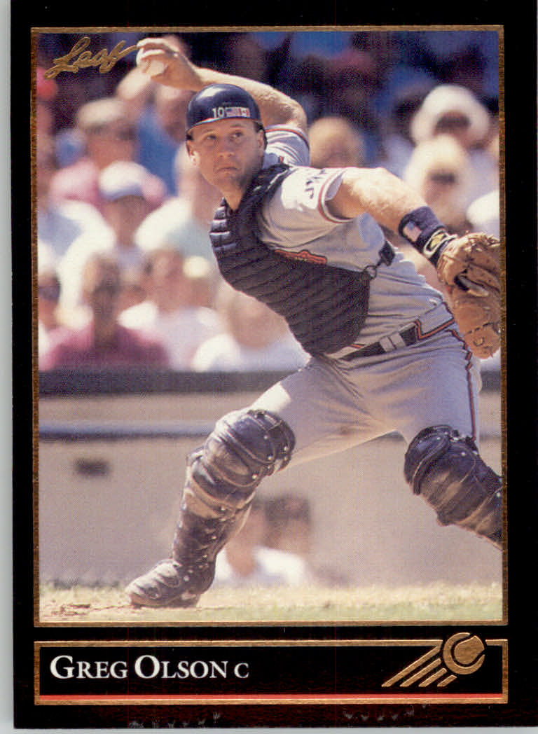 1992 Leaf Baseball "Black Gold" Parallel Cards #1 to #264 - Bild 219 von 262