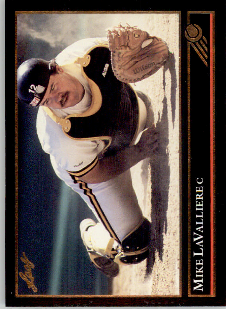 1992 Leaf Baseball "Black Gold" Parallel Cards #1 to #264 - Bild 223 von 262
