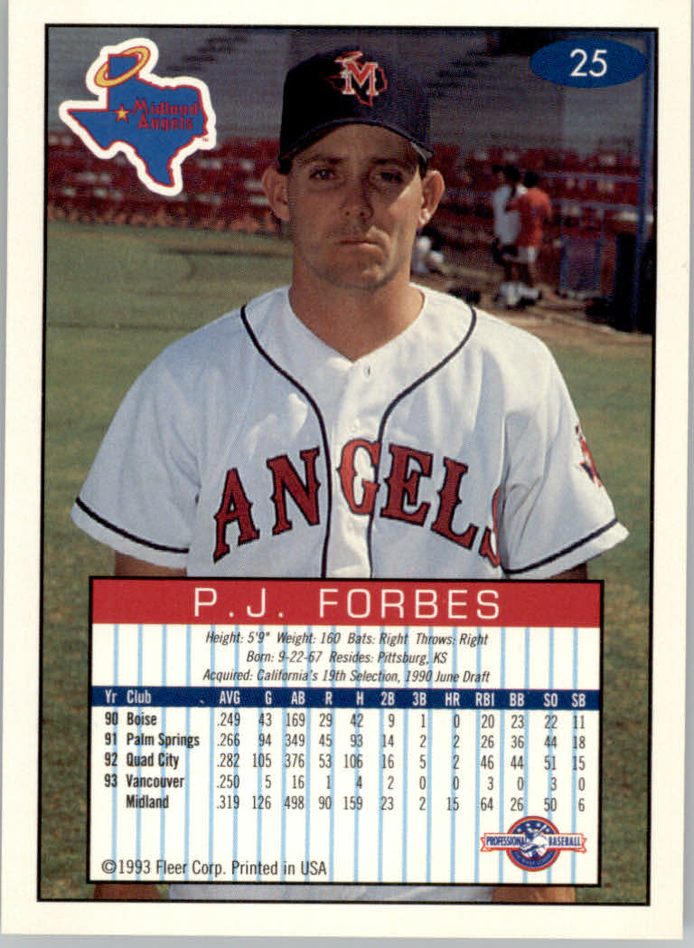 1993-94 Excel (Fleer) Minor League Baseball "Main Set" Cards #1 to #150 - Picture 51 of 298